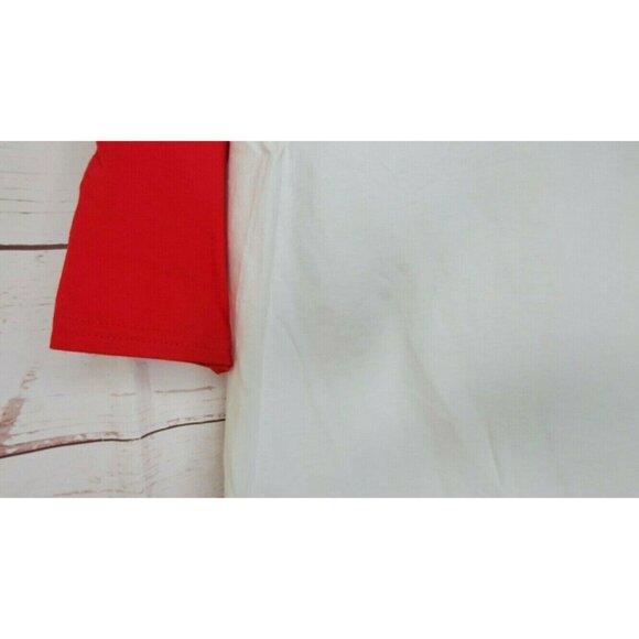 Unisex 1/4 Sleeve Louisiana Icon Collection White Red Caesars Ent Shirt 0007490 - Picture 6 of 11